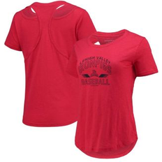 Boxercraft Women's Red Lehigh Valley IronPigs Cut It Out T-shirt Red