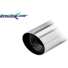 Avgassystem Inoxcar 100% Edelstahl Sportauspuff passend für Peugeot 106 1.1 -1996 1x90mm Rally