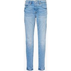 Purple Brand Mens LT Indigo Vintage Abrasions Faded-wash Slim-leg Denim Jeans LT INDIGO