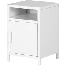 Metal Bedside Tables South Shore Kodali White Bedside Table 15x15"