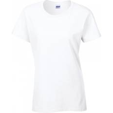 Gildan Bekleidung Gildan T-Shirt für Damen Heavy Cotton Blanc