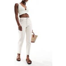 Mango Hvide mom-jeans