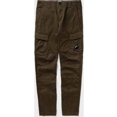 C.P. Company Trousers & Shorts C.P. Company STRETCH SATEEN ERGONOMIC LENS DOUBLE CARGO PANTS men Cargo Pants green in size:L