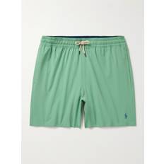 Polo Ralph Lauren Green Swimwear Polo Ralph Lauren Traveler Straight-Leg Mid-Length Recycled Swim Shorts Men Green