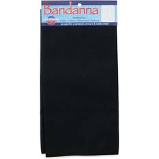 Black Handkerchiefs Carolina Creative Solid Bandana Black, 22" x 22"