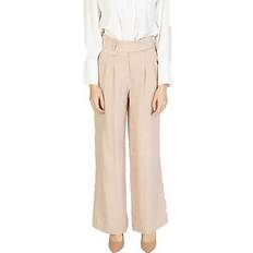 Vero Moda Rosa Byxor Vero Moda Nylon Wide Byxor -