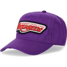 Purple Caps DSquared2 Basket Baseball Cap