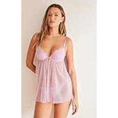 Women’secret Women'Secret Sense Ramadan Push Up BH för kvinnor, Lila/lila