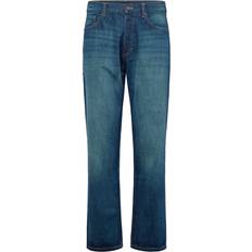 Weekday Space Relaxed Fit Straight Leg Jeans - Blue Wash