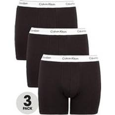 Calvin Klein Modern Cotton Stretch Plus Boxer Briefs 3 Pack Black, Black, 3Xl, Men