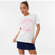 Womens Graphic T-Shirt Regular Fit Crew Neck Lightweight