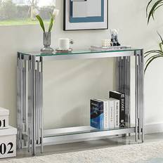 Furniture In Fashion in Fashion Vasari Clear Console Table