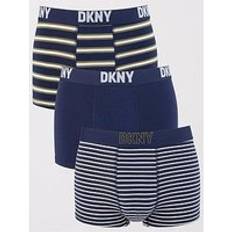 DKNY Tocoma Modal Cotton Pack Trunks, Navy, Xl, Men