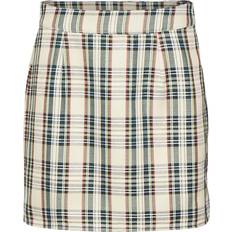 Gula Kjolar Vero Moda Something New Sncourteney HW Slit Mini Skirt NS Dam Korta Kjolar
