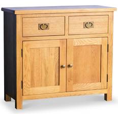 Roseland Furniture Surrey Oak Small Sideboard