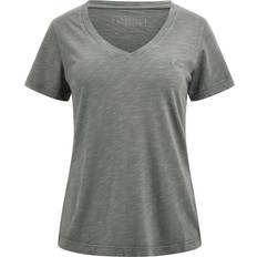 Guess Damen T-Shirts Guess T-Shirt Slubby Blanc