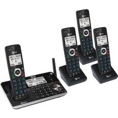 AT&T 4 Handset Connect to Cell Answering System with Unsurpassed Range Black