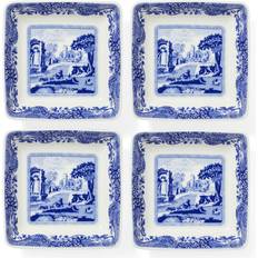 Apto para horno Fuentes de servicio Spode Blue Italian Fuente de servicio 4pcs