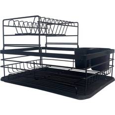 Oypla 2 Tier Multifunction Dish Drainer 17.5cm