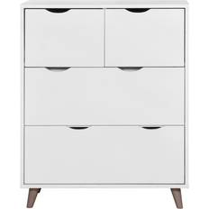 Timber Art Design Pulford White Chest of Drawer 82x90cm