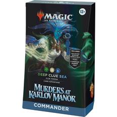 Magic commander decks Wizards of the Coast Magic The Gathering: Murders at Karlov Manor Commander Decks Deep Clue Sea