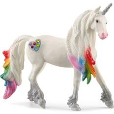 Unicorns Figurines Schleich Rainbow Love Unicorn Stallion 70725