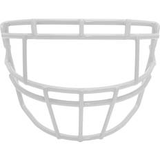 Football Schutt F7 EGOP-II-DW-NB Carbon Steel Football Facemask - White