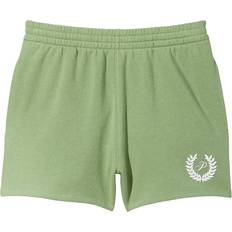 Ivy Fleece Relaxed Shorts - Wild Grass Green