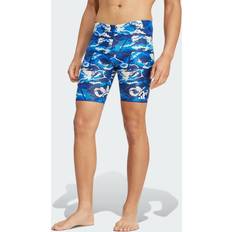 adidas Waves Graphic Swim Jammers Dark Blue