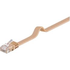 Goobay Flat U/UTP Cat6 RJ45 - RJ45 M-M 10m