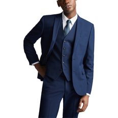 3XL - Men Suits Limehaus Men's Slim Fit Suit - Blue