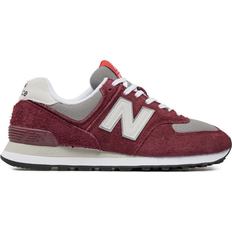 New Balance 574 M - Burgundy/Gray Matter