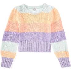 Habitual Big Girl's Long Sleeve Ombre Sweater - Multi