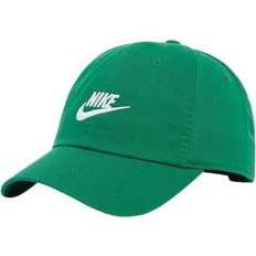 Nike Unisex Capser Nike Club Unstructured Futura Wash Cap - Malachite/White