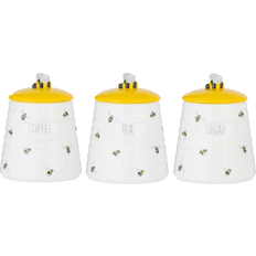 Sweet Bee with Bumblebee Handle Kitchen Container 3pcs