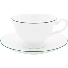 Amelie Forest Green Rim Mug 23.7cl