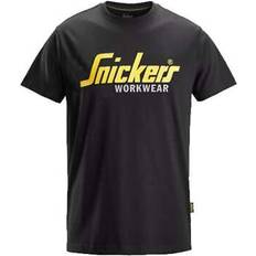 Snickers 2586 Classic Logo T-Shirt Black