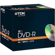 CD & Vinyl Storage 4.7GB DVD-R 16x (10 Pack)