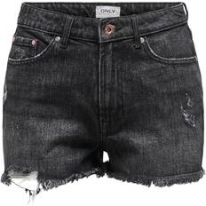 Revor/Hål Jeans Only Fine Life Dest Denim Shorts - Black Denim