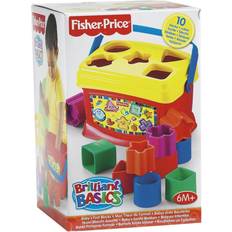 Fisher Price Puttekasser Fisher Price Brilliant Basics Baby's First Blocks