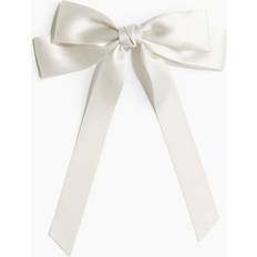 H&M Bow-decorated Hair Clip White NOSIZE