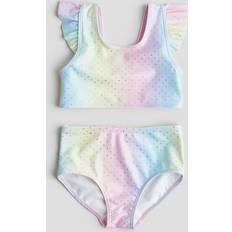 Bikinis Children's Clothing H&M Girls Pink Flutter-sleeved bikini 8-10Y