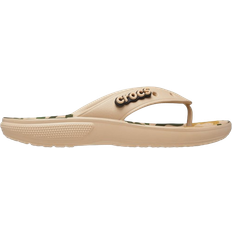 Crocs Flip-Flops Crocs Classic Printed Camo Flip - Beige