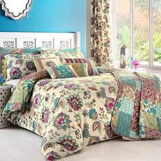 Dreams & Drapes Marinelli Duvet Cover Green, Blue (200x200cm)