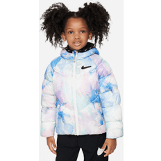 Children's Clothing Nike Swoosh Chevron Puffer Jacket Little Kids Jacket in Multicolor, 36L011-E69