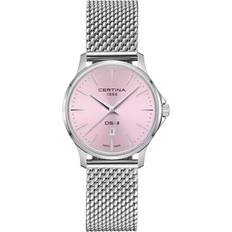 Certina DS-8 Lady 31mm Rosa tavla, Datum, Mesharmband