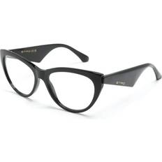 Kvinde 0008 55 mm Optiske Stel Acetat Sort