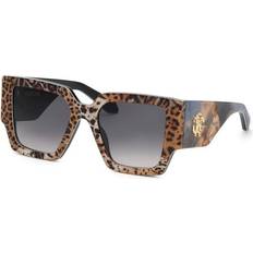 Roberto Cavalli Src067n Cod. Colore 0alf Donna Squadrata Leopardo