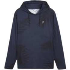 Blå - Golf Gensere Puma X Palm Tree Crew Men's Golf Hoodie - Deep Navy