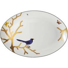 Hand Painted Serving Dishes Bernardaud Aux Oiseaux Serving Dish